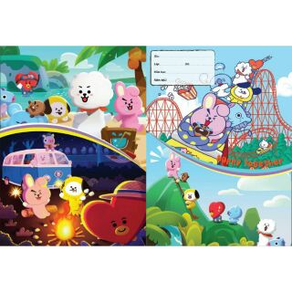 Bìa bao vở BTS, BT21