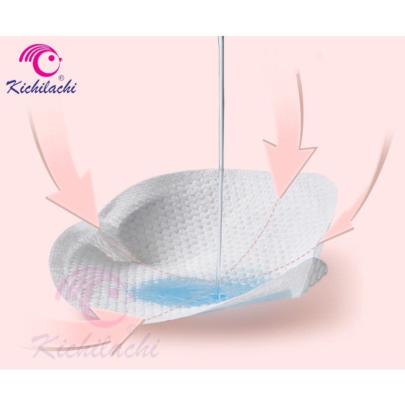 [Chính hãng] Miếng lót thấm sữa Kichilachi cao cấp hộp 108/48 miếng