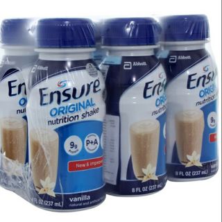 SỮA NƯỚC ENSURE ORIGINAL VANILLA 6 x 237ML