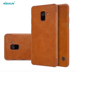 Bao da samsung galaxy A8 2018 chính hãng nillkin QIN series