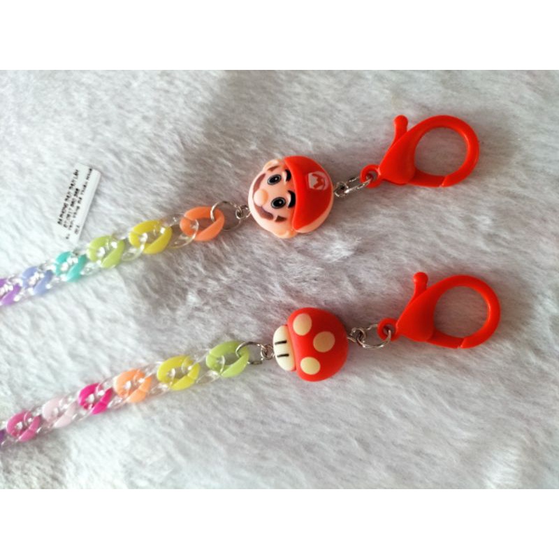 Dây đeo tràn trí khẩu trang chống rớt mẫu TA12 xích nhựa