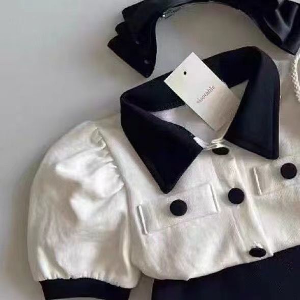 ✨Đốm✨ Bộ Áo Thun + Chân Váy Phong Cách Hàn Quốc Thời Trang Mùa Hè Cho Bé Gái