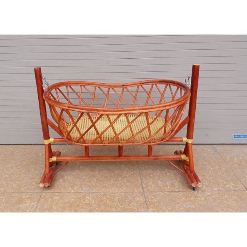 Nôi mây-Chõng mây cho bé 0-12 tháng tuổi.