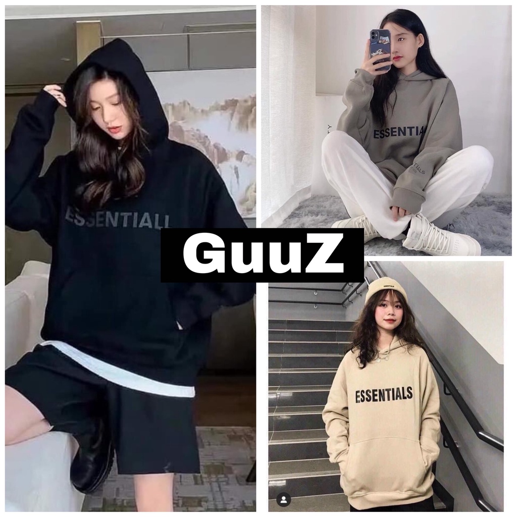 Áo nỉ sweater có mũ dáng ulzzang phong cách hàn quốc GuuZ