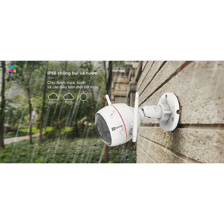 Camera ip wifi ngoài trời EZVIZ C3WN 1080P - Ezviz C6N Xoay 360 độ, Hổ trợ thẻ nhớ 128G - Bảo hành chính hãng 24 tháng