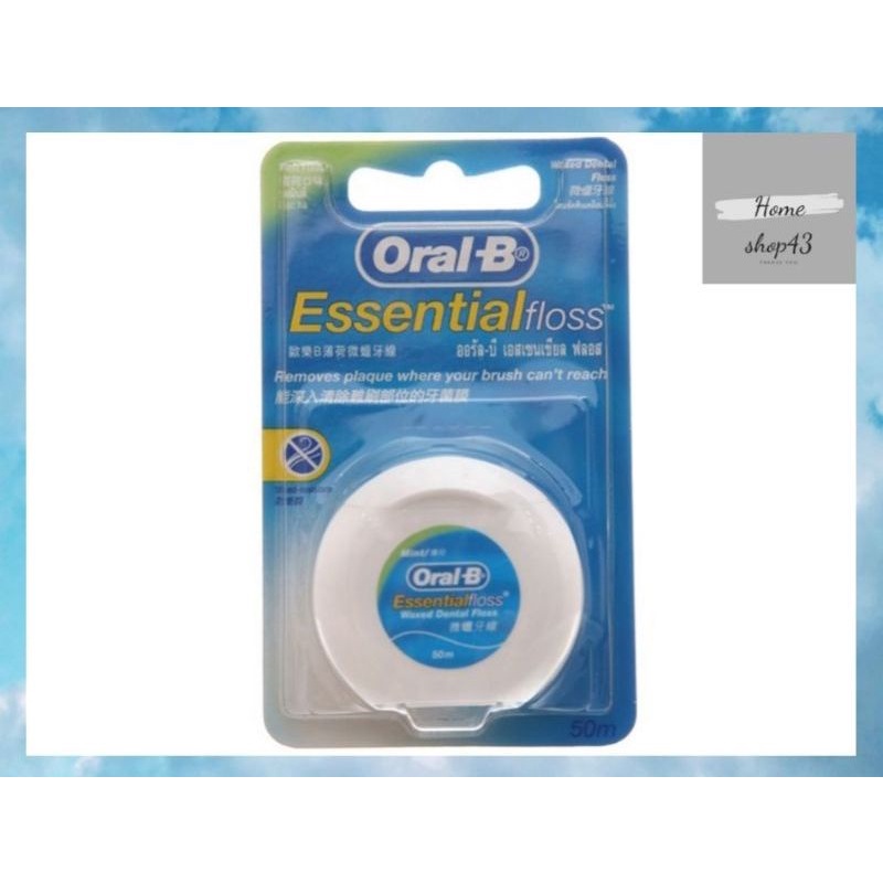 Chỉ nha khoa Oral-B Essential Floss cuộn 50 métp