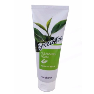 Sữa rửa mặt trà xanh Verobene 150ml (Verobene Green Tea Cleansing Foam)