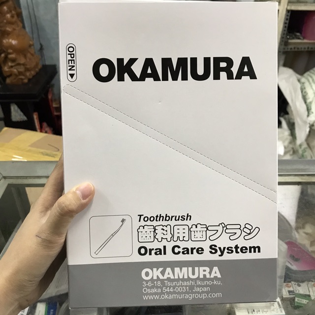 Bàn chải đánh răng siêu sạch mềm cao cấp hàng nội địa Nhật Okamura (Japan) NANO SILVER