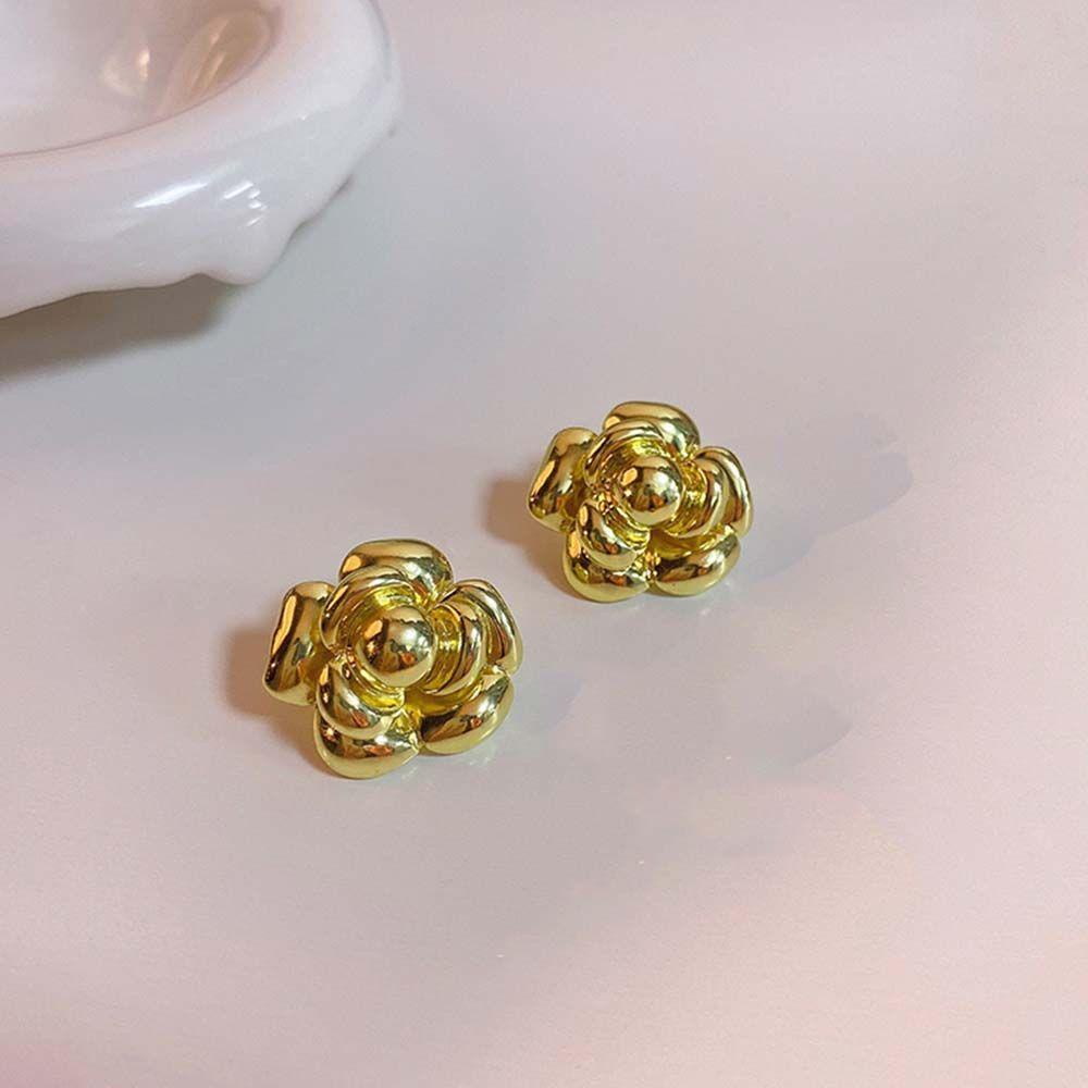 Bông Tai Nữ VANES1|Bông Tai Đính Đá Phong Cách Hàn Quốc Cổ Điển