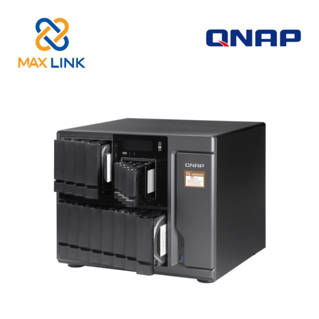 Thiết bị lưu trữ mạng NAS Qnap TS-1635AX-8G HÀNG CHÍNH HÃNG