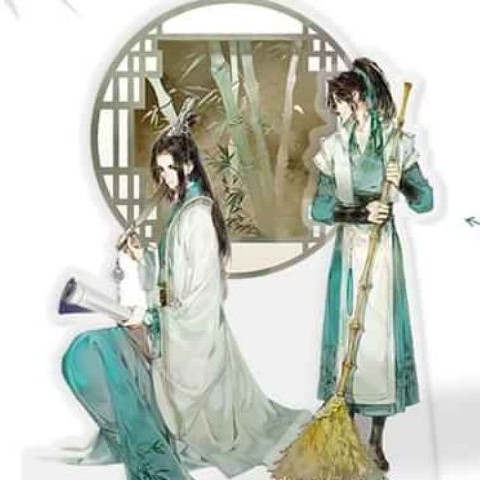 Mô hình Standee Hệ Thống Tự Cứu Của Nhân Vật Phản Diện nhựa cứng 2D in hình anime (1 tam)