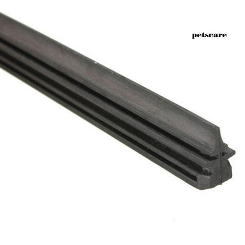 Set 2 Dây Cao Su Thay Thế Cho Cần Gạt Nước Xe Hơi 6mm