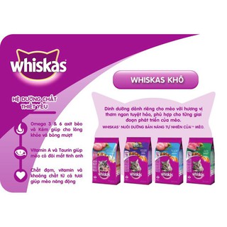 Thức Ăn Cho Mèo Whiskas Vị Cá Thu (1.2Kg)