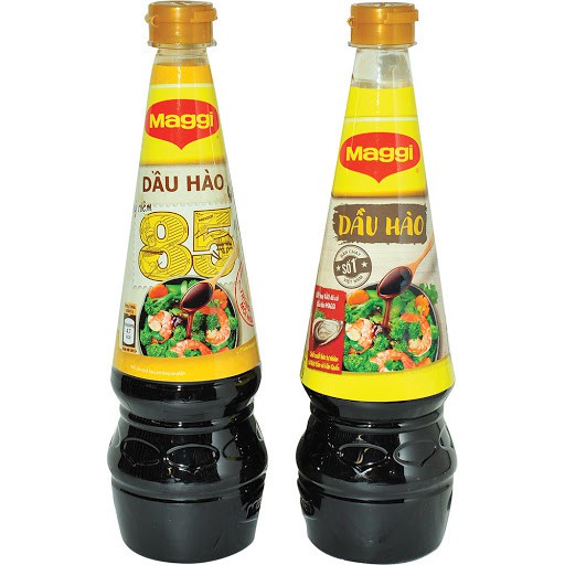 Dầu hào Maggi thơm ngon đậm đà chai 820g
