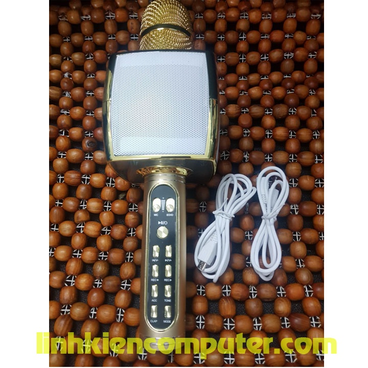 Micro Karaoke YS91 kiêm loa bluetooth, âm thanh hay, loa to - Micro karaoke bluetooth YS-91