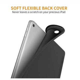 Bao da ipad Air 1 / 2 / pro 9.7 / 2017 ( gen 5 ) / 2018 ( gen 6 ) silicone cao cấp bảo vệ ipad