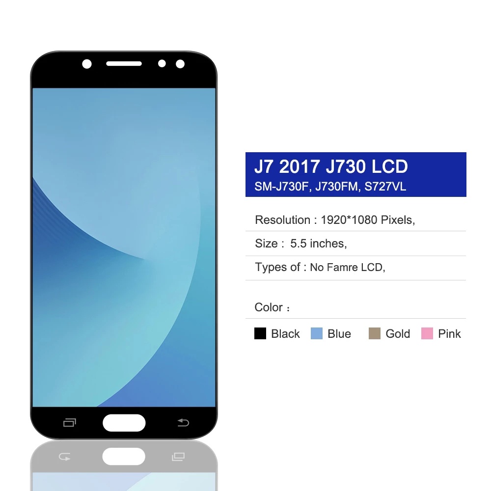 Màn Hình Cảm Ứng LCD Thay Thế Cho SAMSUNG Galaxy J7 Pro 2017 J730 J730F J730GM / DS J730G / DS J730FM / DS