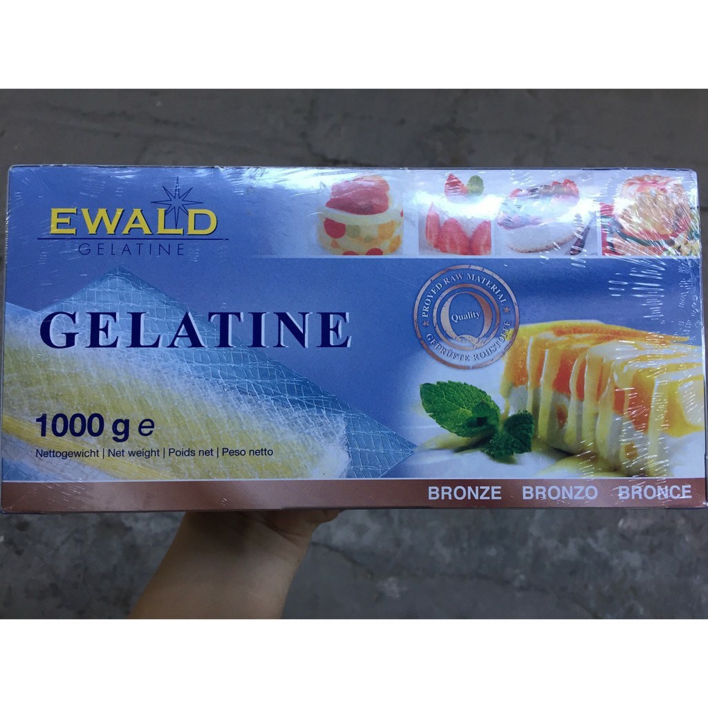 Lá Gelatine Đức Ewald 3g