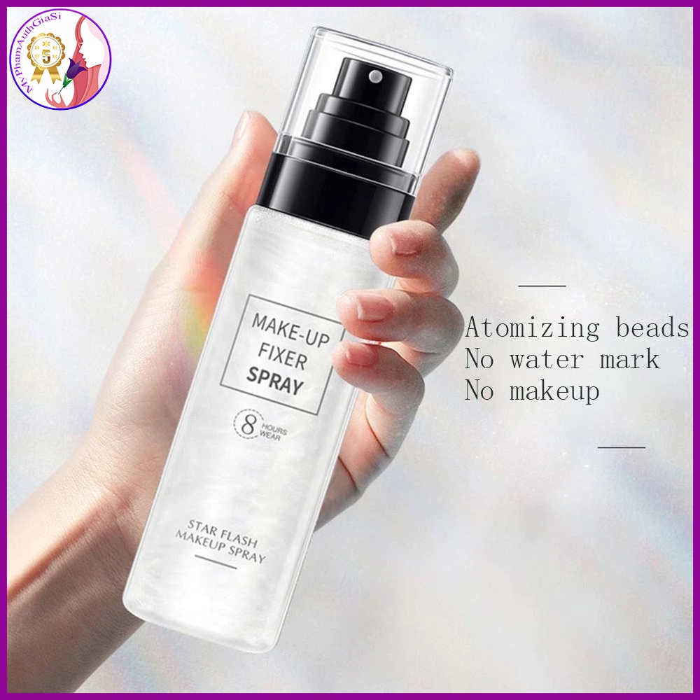 Xịt nhũ khóa nền trang điểm cố định lớp make up Star Flash Spray 8 Hours | BigBuy360 - bigbuy360.vn