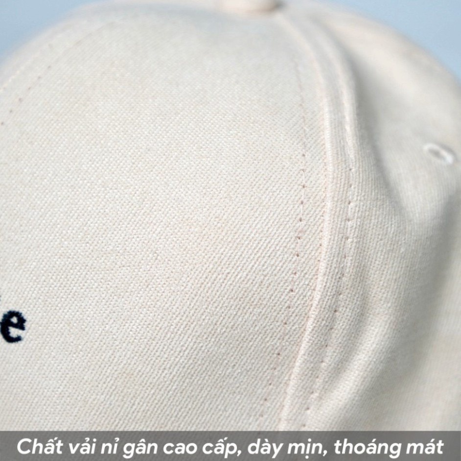 Mũ lưỡi trai nhung nón kết thêu chữ Memorie phong cách Ulzzang form unisex nam nữ cực hot