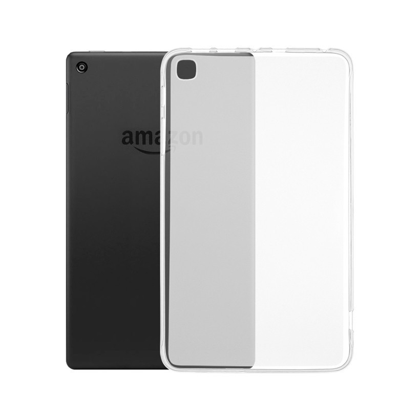 Ốp lưng TPU mềm trong suốt cho Amazon Kindle Fire HD8 (2015/2016/2017)