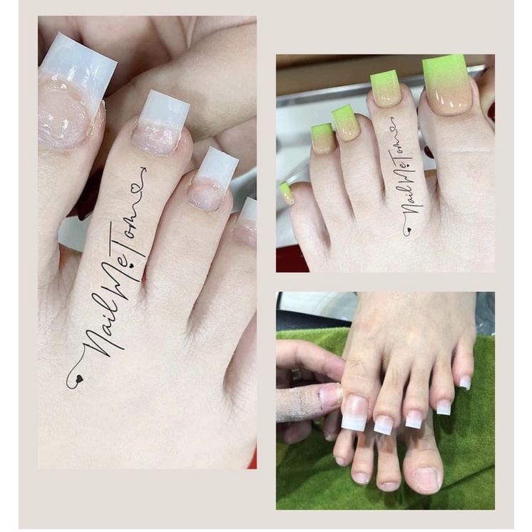 Móng nối chân nail