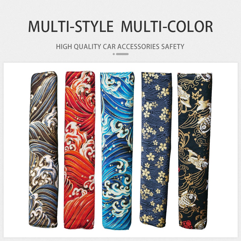 Bộ 2 Vỏ Bọc Dây Đai An Toàn Xe Hơi Phong Cách Nhật Bản JDM Đệm Bọc Dây Đai An Toàn Xe Hơi Thoải Vỏ bọc dây đai an toàn họa tiết xe hơi  trang trí  Bao bọc vai xe hơi sự bảo vệ Bọc vải đệm vai dây đai an toàn xe hơi phụ kiện nội thất ô tô