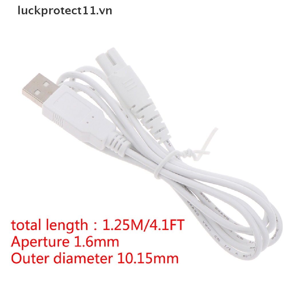 3c &amp; Mới * Dây Cáp Sạc USB Cho Máy Tăm Nước HF-5 HF-9 HF-6