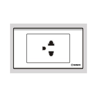 Ổ cắm đơn/ ổ cắm đôi 3 chấu 16A_S18UE_SINO