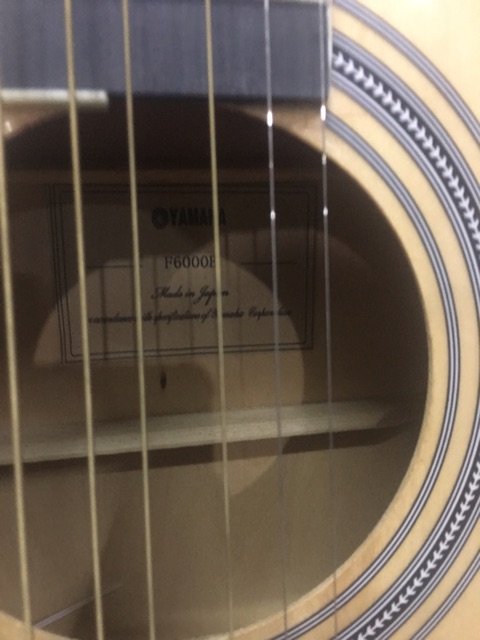 Đàn Ghita YAMAHA F6000 EQ