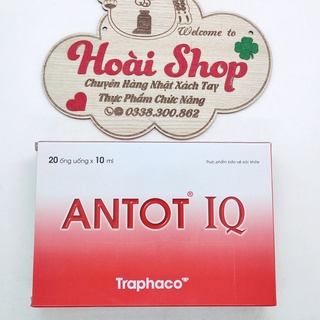 Antot iq hộp 20 ống giúp bồi bổ, nâng cao sức đề kháng
