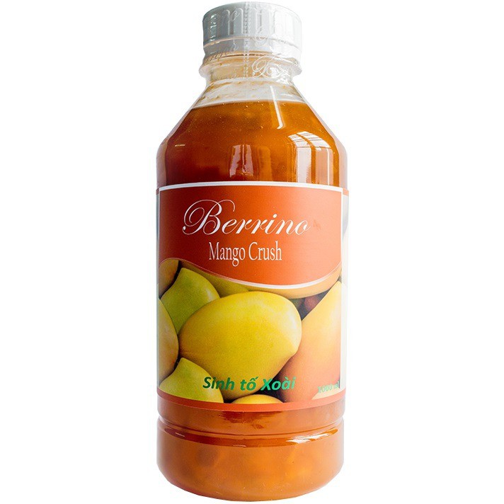 Sinh tố Berrino xoài (mango crush) 1.000 ml