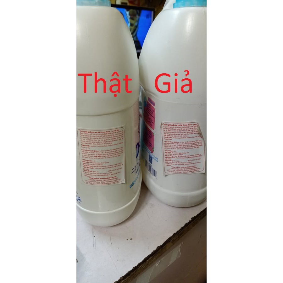 [ TP. HCM ] Nước Giặt Quần Áo Em Bé Dnee 3000ml Chính Hãng Tem Đại Thịnh