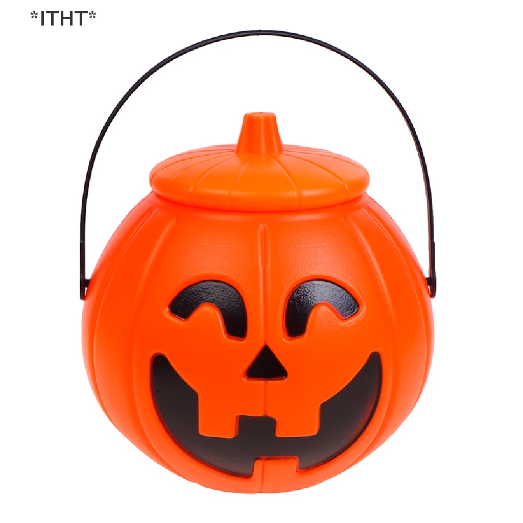 Xô Nhựa Đựng Bí Ngô Trang Trí Halloween