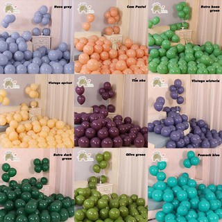 Set 10 bóng bay trang trí nhiều màu hoặc 1 bóng hình