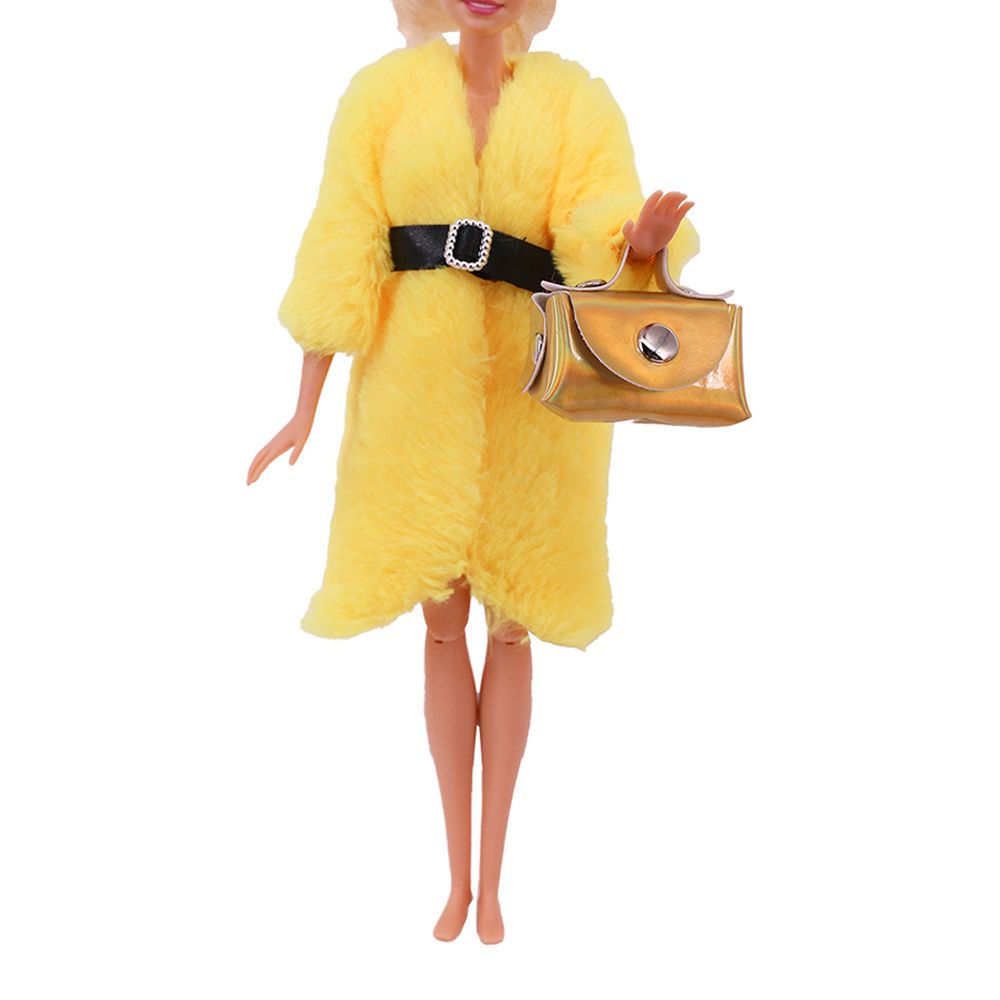 Áo Khoác Lông Dáng Dài 26-30cm Thời Trang Mùa Đông Cho Búp Bê Nhiều Màu Sắc