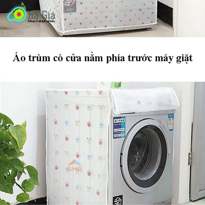 Tấm Che Phủ Máy Giặt Áo Trùm Máy Giặt Cửa Trước Cửa Trên 7-9kg