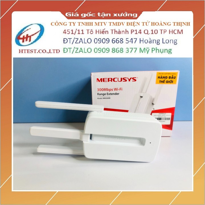 Bộ Kích Sóng Wifi 3 Râu MERCUSYS - Hàng Nhập Khẩu