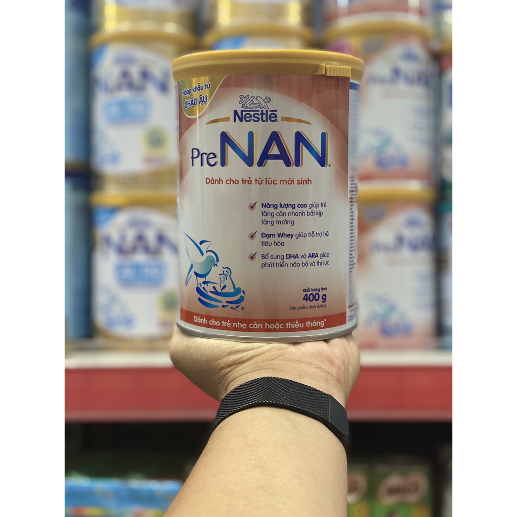 Sữa bột Pre Nan cho trẻ nhẹ cân hoặc thiếu tháng 400g