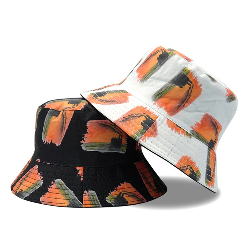 Nón Tai Bèo Vải Cotton In Họa Tiết Thời Trang Cho Nam Và Nữ