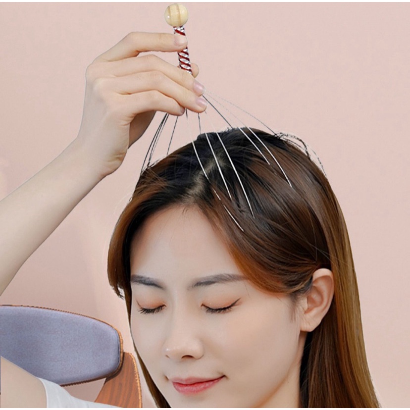 Cây massage da đầu,thư giản thoải mái xả stress