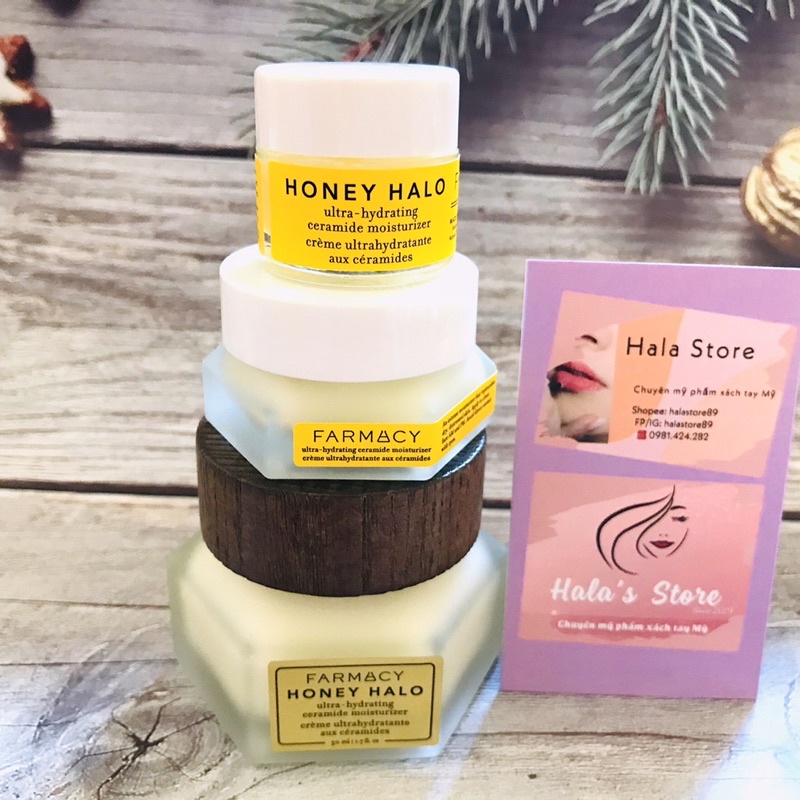 Farmacy ✨ Kem dưỡng ẩm Farmacy - Honey Halo Ultra - Hydrating Ceramide Moisturizer