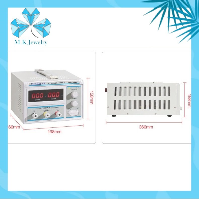 MÁY XI NỮ TRANG 15V-30A , Chính hãng Zhaoxin .