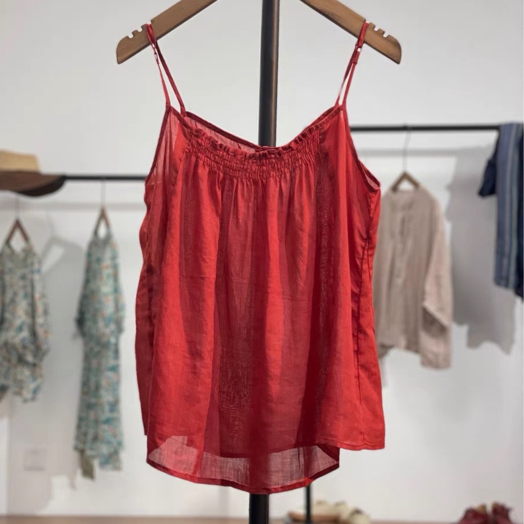 Áo 2 dây tơ Nhật chun ngực cá tính độc đáo đủ size