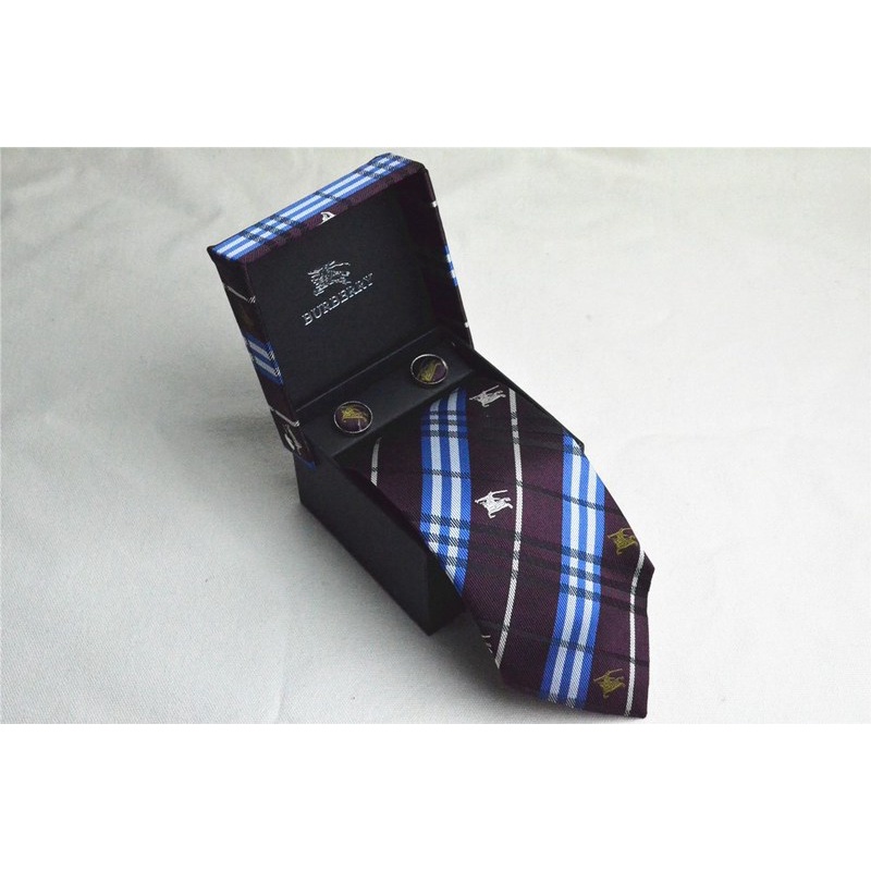 Cà Vạt Burberry Dáng Ôm Thời Trang Cao Cấp Dành Cho Chú Rể