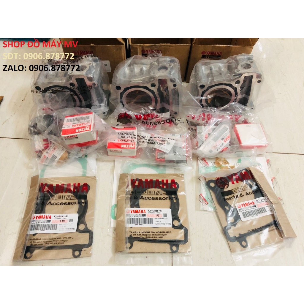 Lòng Vixion pistong 57mm Nhập Khẩu Chính Hãng INDONESIA cho Ex135/150