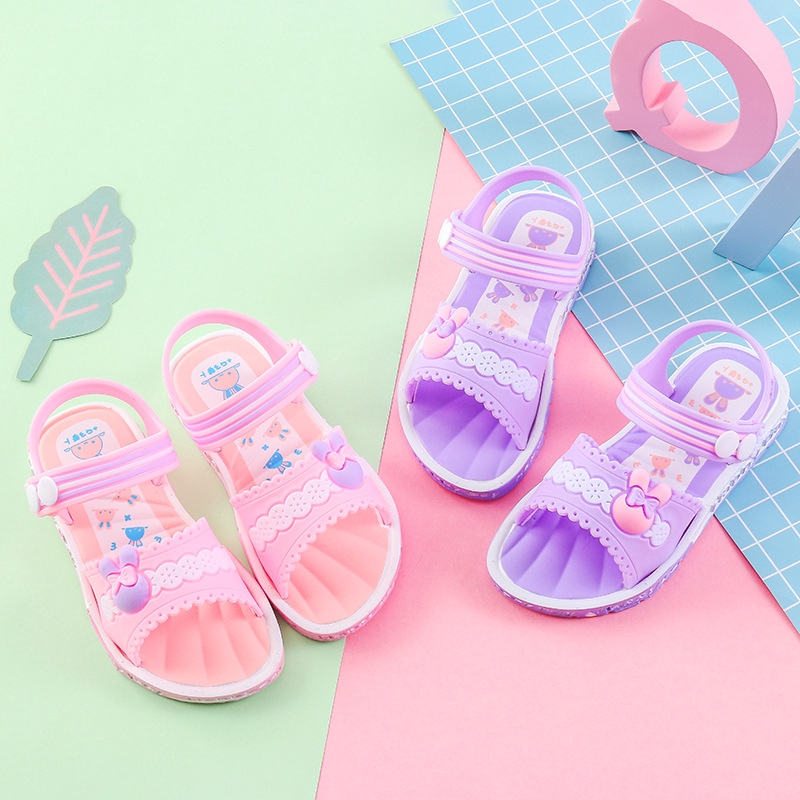 Xăng đan Đi Biển Mùa Hè Cỡ Nhỏ Và Vừa Thời Trang Cho Bé Gái