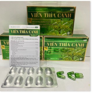 VIÊN THÌA CANH Roxtech hỗ trợ hỗ trợ giảm đường huyết, giảm mỡ trong máu, cao huyết áp cho người mắc bệnh tiểu đường