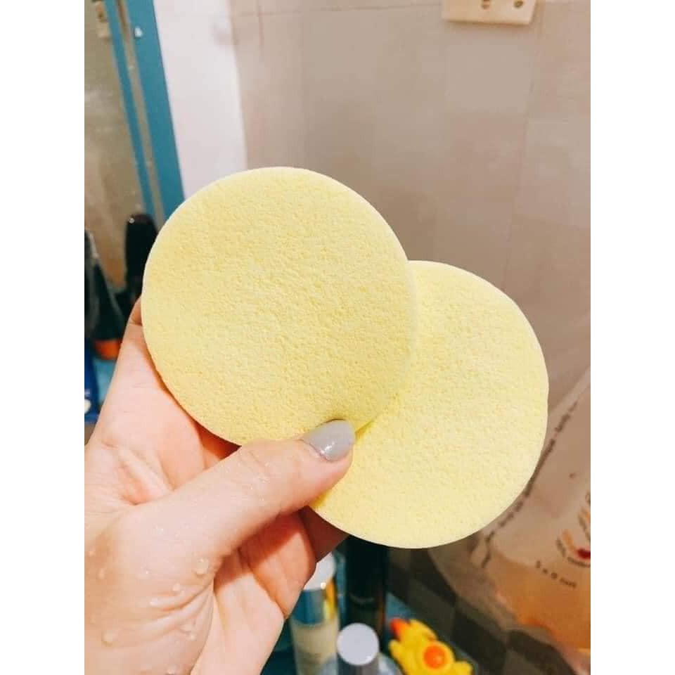 Bọt biển - Bông nở rửa mặt Chivey 12 miếng - Miếng mút rửa mặt bọt biển dạng nén | BigBuy360 - bigbuy360.vn