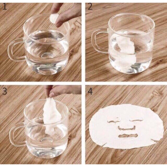 Mặt Nạ Giấy Dạng Nén